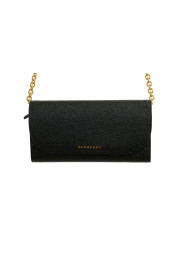 Burberry Women's Black Pebbled Leather Wallet Shoulder Bag: Picture 2