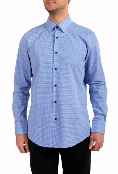 Hugo Boss Men's "Jano" Slim Fit Geometric Print Button Down Dress Shirt