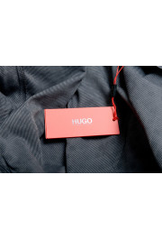 Hugo Boss Men's "Erriko" Gray Extra Slim Fit Geometric Print Dress Shirt: Picture 8
