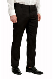 Dolce & Gabbana Men's "Martini" Black 100% Wool Striped Two Button Suit: Picture 9