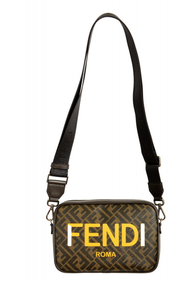 Fendi FF Logo Print Camera Case Crossbody Bag