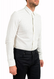 Hugo Boss Men's "Ronni_53" Extra Slim Fit Polka Dot Long Sleeve Casual Shirt: Picture 5