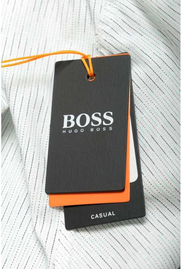 Hugo Boss Men's "Cattitude_1" Slim Fit Long Sleeve Casual Shirt : Picture 8