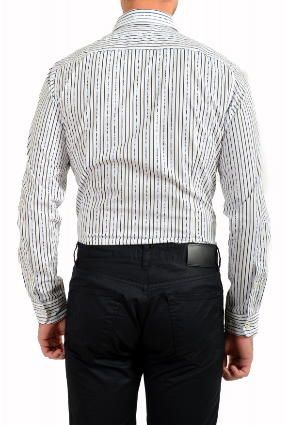 Hugo Boss Men's "Mypop_2" Slim Fit Striped Long Sleeve Casual Shirt: Picture 6