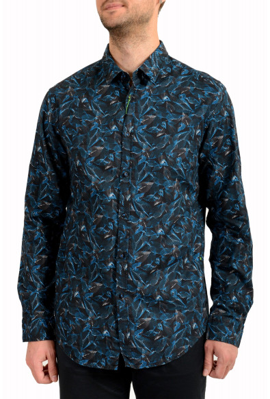 Hugo Boss Men's "BARNEI_R" Regular Fit Floral Print Long Sleeve Casual Shirt