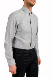 Hugo Boss Men's "Jason" Slim Fit Geometric Print Button Down Dress Shirt: Picture 5