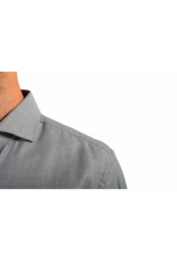 Hugo Boss Men's "Jason" Slim Fit Geometric Print Button Down Dress Shirt: Picture 7