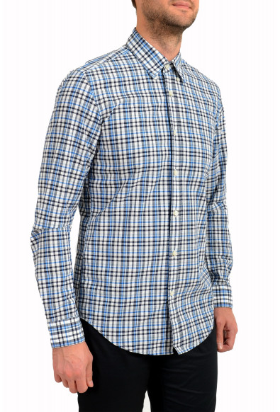 Hugo Boss Men's "Rod_53" Slim Fit Multi-Color Plaid Long Sleeve Casual Shirt: Picture 2