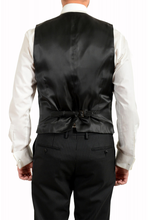 Dolce & Gabbana Men's Wool Silk Geometric Print Two Button Three Piece Suit: Picture 10