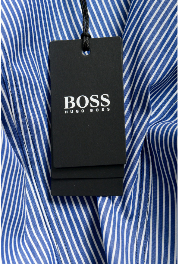 Hugo Boss Men's "Jorris" Slim Fit Striped Long Sleeve Dress Shirt : Picture 8