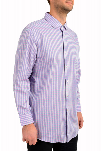 Hugo Boss Men's "Mark US" Sharp Fit Plaid Long Sleeve Shirt: Picture 2