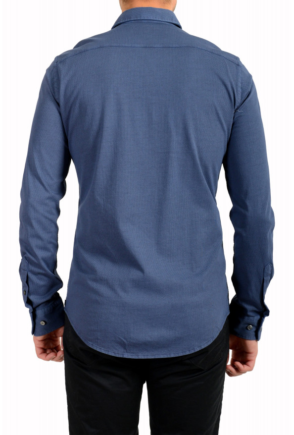 Hugo Boss Men's "Ronni" Slim Fit Geometric Print Long Sleeve Shirt: Picture 3