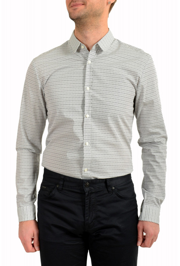 Hugo Boss Men's "Ero3-W" Extra Slim Fit Long Sleeve Shirt: Picture 4