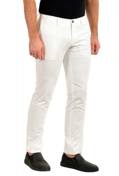 Hugo Boss Men's "Stanino16-W" Slim Fit White Casual Pants: Picture 2