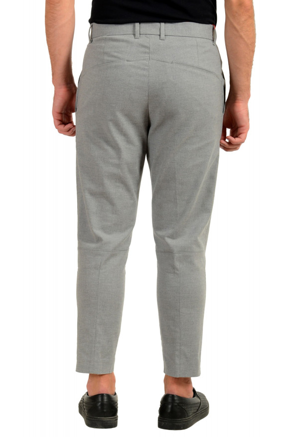 Hugo Boss Men's "Fedon191" Gray Flat Front Cropped Pants: Picture 3