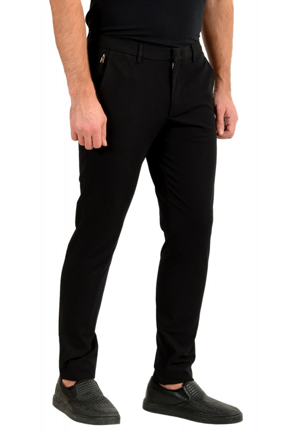 Hugo Boss Men's "Kaito1-Travel1" Black Tapered Slim Fit Casual Pants: Picture 2