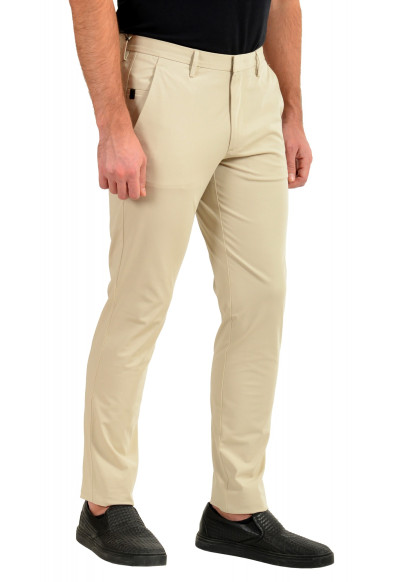 Hugo Boss Men's "Kaito3-Travel2" Beige Tapered Slim Fit Casual Pants: Picture 2