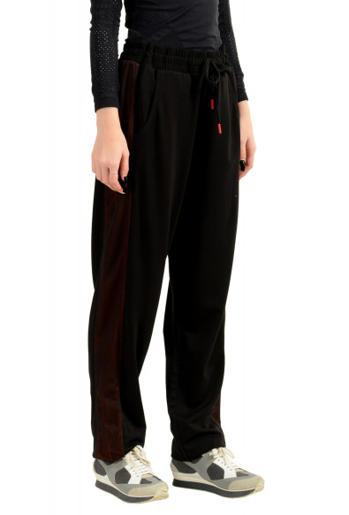 Scuderia Ferrari Women's Black Milano Knit Sweatpants Jogger Mesh Pants: Picture 2