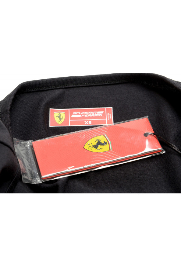 Scuderia Ferrari Women's Black "L/S CF Flag Print" Long Sleeve T-Shirt: Picture 6