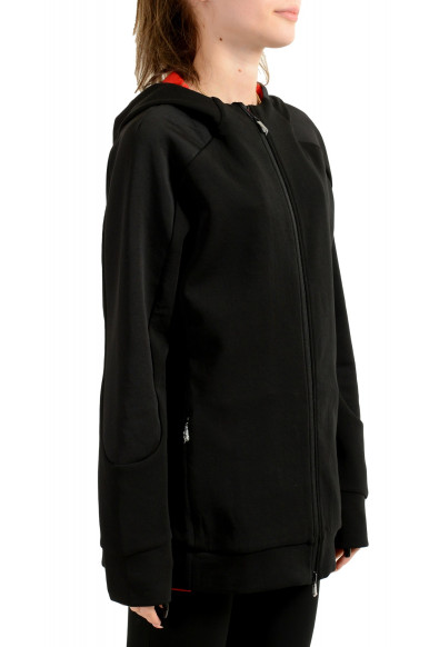 Scuderia Ferrari Women's Black Full Zip Track Hooded Jacket: Picture 2