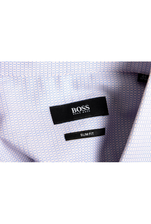Hugo Boss Men's "Jason" Slim Fit Plaid Long Sleeve Shirt: Picture 9