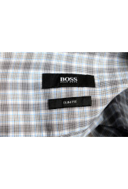 Hugo Boss Men's "Sven_2" Slim Fit Long Sleeve Plaid Casual Shirt: Picture 9