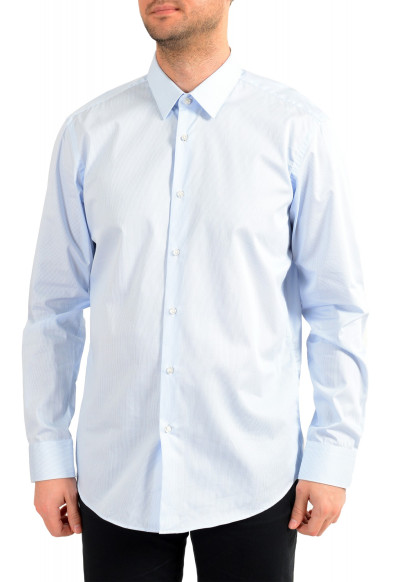 Hugo Boss Men's "Eliott" Regular Fit Striped Long Sleeve Shirt