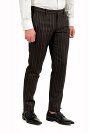 Dolce & Gabbana Men's 100% Wool Striped Two Button Three Piece Suit: Picture 12