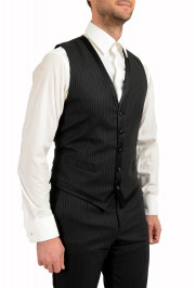 Dolce & Gabbana Men's Silk Wool Geometric Print Two Button Three Piece Suit: Picture 9