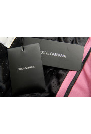 Dolce & Gabbana Men's 100% Silk Purple Two Button Three Piece Suit: Picture 16