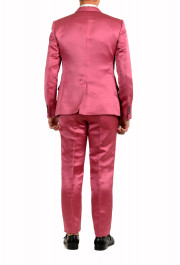 Dolce & Gabbana Men's 100% Silk Purple Two Button Three Piece Suit: Picture 3
