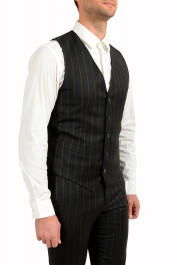 Dolce & Gabbana Men's "Gold" 100% Wool Striped Two Button Three Piece Suit: Picture 9