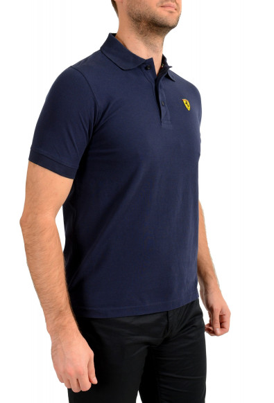 Scuderia Ferrari Men's Navy Blue Short Sleeve Polo Shirt: Picture 2
