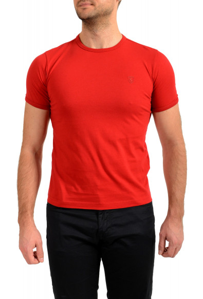 Scuderia Ferrari Men's Red Crewneck Short Sleeve T-Shirt
