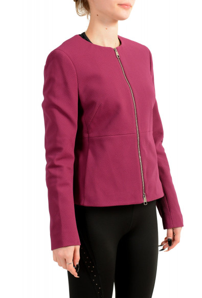 Hugo Boss Women's "Jedrila" Purple Full Zip Blazer: Picture 2