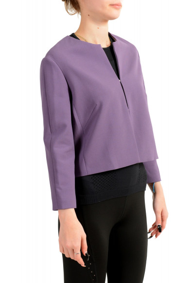 Hugo Boss Women's "Jileky" Purple Button Down Blazer: Picture 2