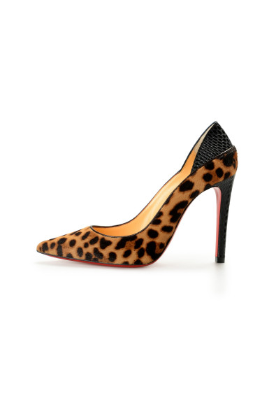 Christian Louboutin Women's MAASTRICHT" Pony Hair Leather High Heel Pumps Shoes: Picture 2