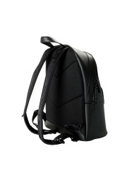 MCM Unisex Black Textured Leather Large Backpack Bag: Picture 4