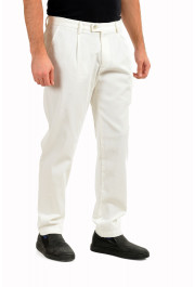 Hugo Boss Men's "Piko-Pleats" White Casual Pants : Picture 2