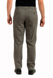 Hugo Boss Men's "Sharp1 US" Gray Wool Flat Front Dress Pants: Picture 3