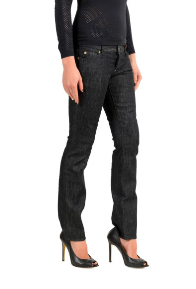 Dsquared2 Women's "Trombetta Jean" Off Black Jeans : Picture 2