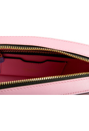 Dolce & Gabbana Women's Rosa Baby Pink Leather Gold Metallic Logo Crossbody Bag: Picture 5
