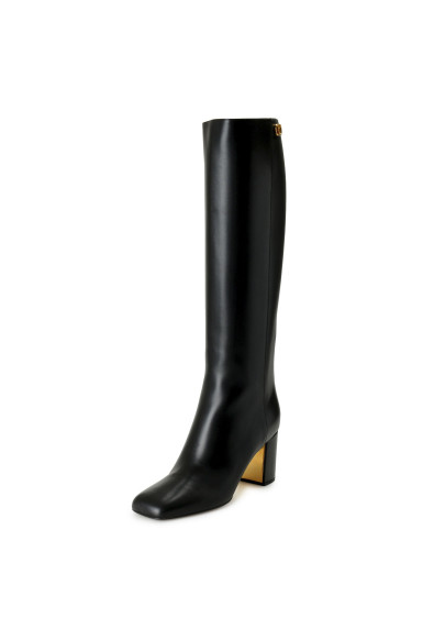 Valentino Garavani Women's Leather Heeld GOLDEN WALK Boots Shoes