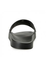 Versace Men's Black Leather Gold Medusa Flip Flops Pool Slide Sandals Shoes: Picture 3