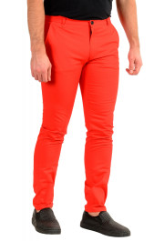 Hugo Boss Men's "Heldor183" Red Flat Front Pants: Picture 2