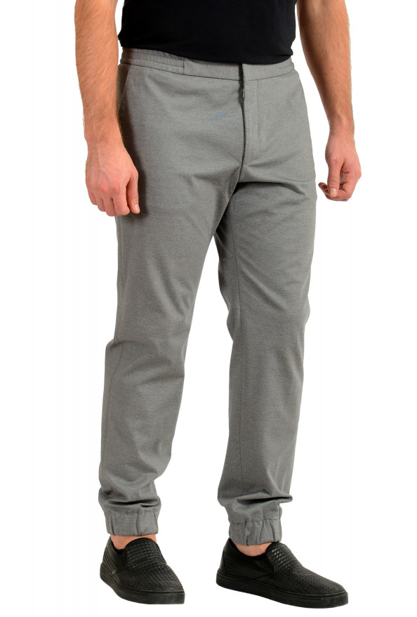 Hugo Boss Men's "Banks1-J" Gray Flat Front Pants: Picture 2