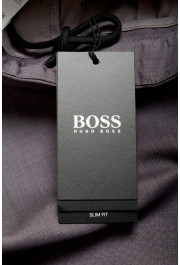 Hugo Boss Men's "Brider1" Slim Fit 100% Wool Purple Pants: Picture 4
