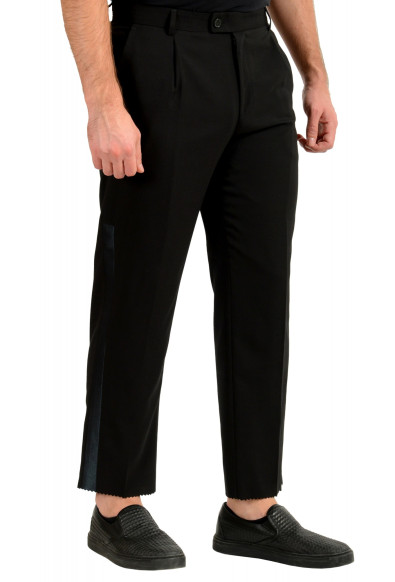 Hugo Boss Men's "Fatal191F1" Black 100% Wool Tuxedo Dress Pants: Picture 2