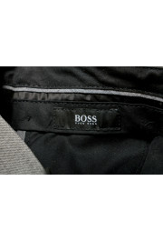 Hugo Boss Men's "Genesis4" Slim Fit Gray 100% Wool Dress Pants: Picture 5