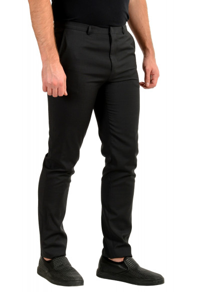 Hugo Boss Men's "Hets" Charcoal Gray 100% Wool Dress Pants: Picture 2